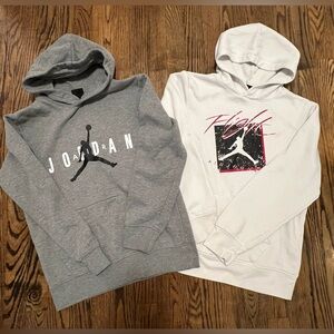 Spring Boys Bundle: 2 Jordan Nike Hoodies, 3 Nike Shorts and 3 Nike Shirts Lot